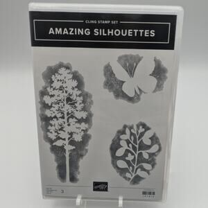 Stampin Up Stamp Set AMAZING SILHOUETTES 157814 Stamping Cardmaking Papercraft